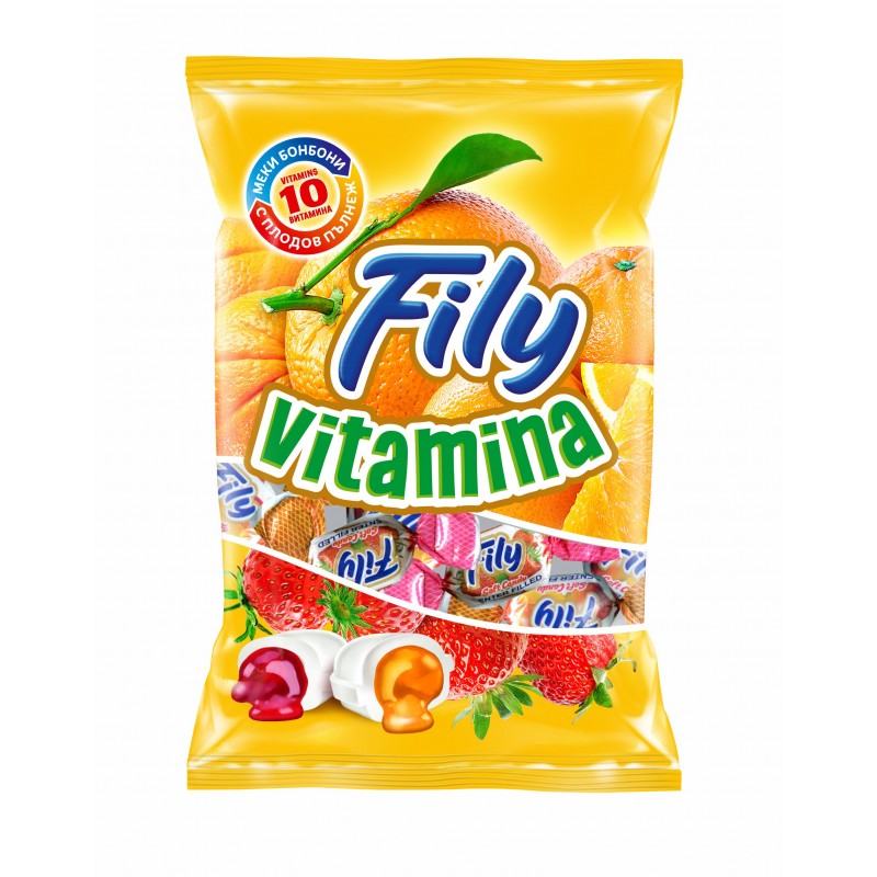 Дъвчащи бонбони Fily Vitamina с витамини